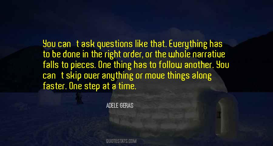 Quotes About One Step #1223921