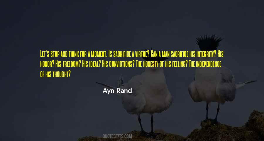 Quotes About Sacrifice And Freedom #222708