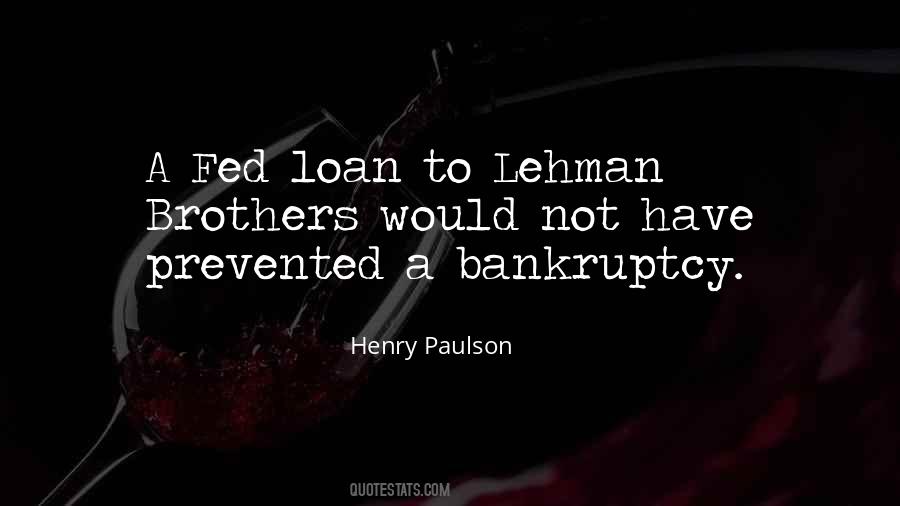 Quotes About Lehman Brothers #1317767