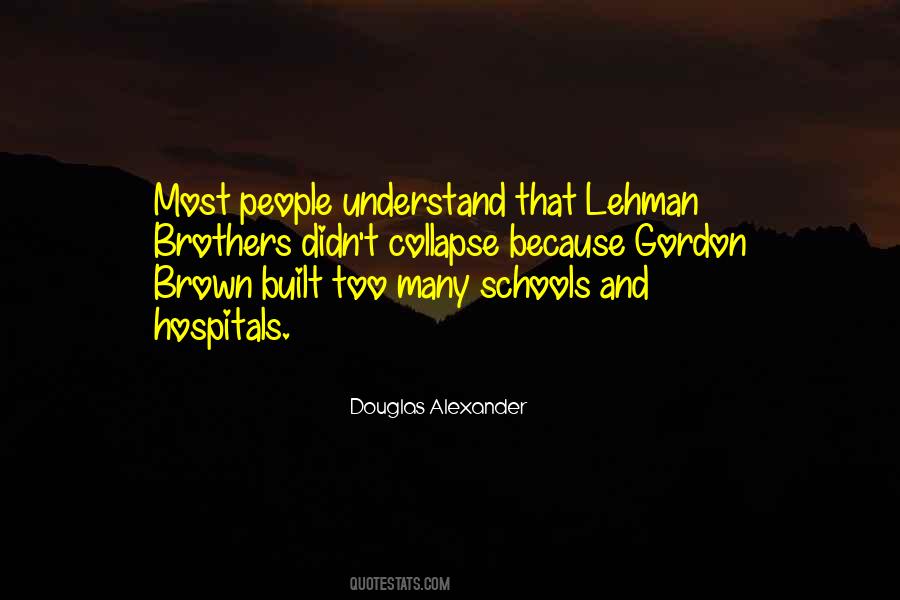 Quotes About Lehman Brothers #178862