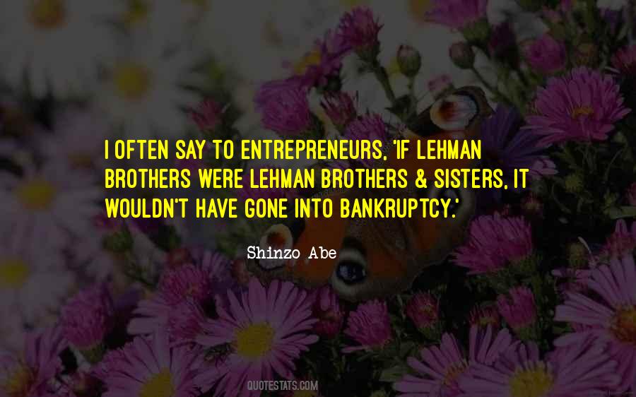 Quotes About Lehman Brothers #555262