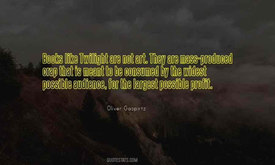 Not For Profit Quotes #297248