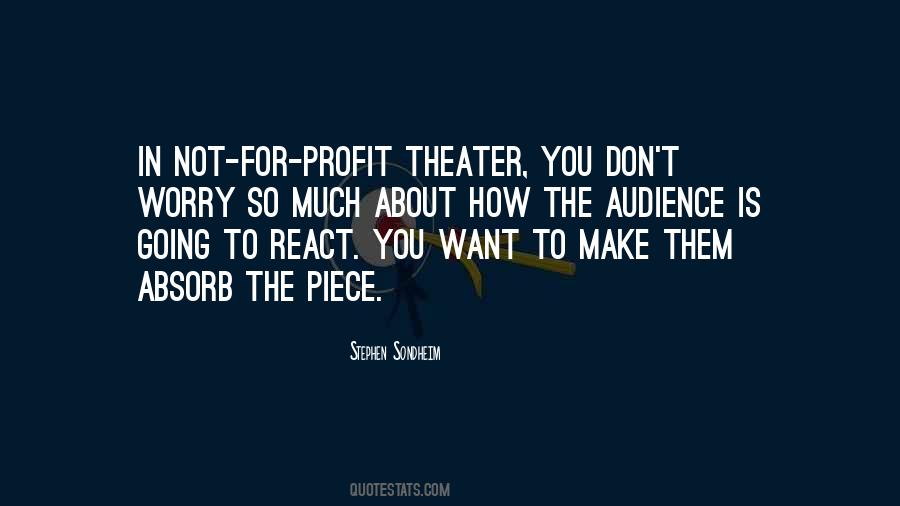 Not For Profit Quotes #58749