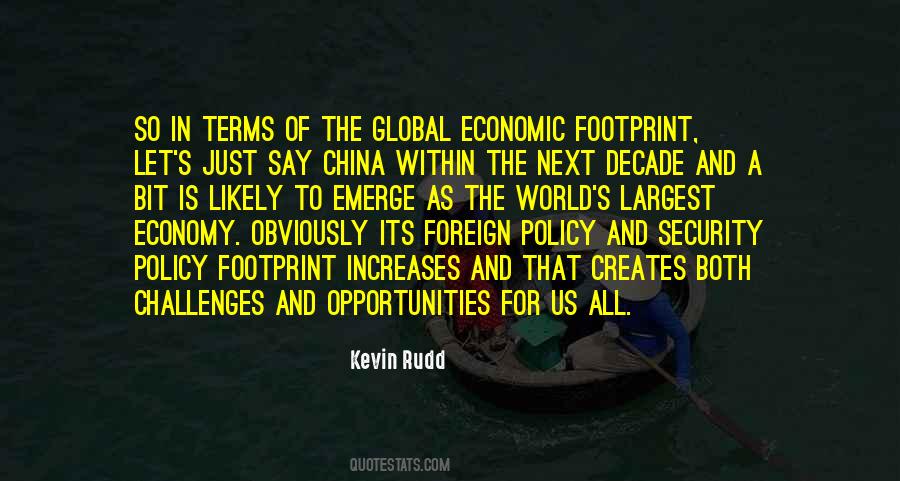Quotes About China Economy #1246800