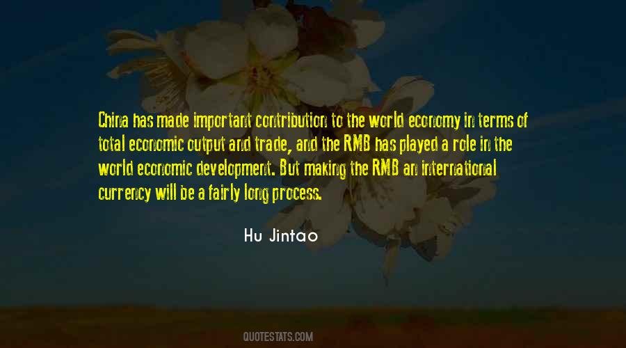 Quotes About China Economy #1424770