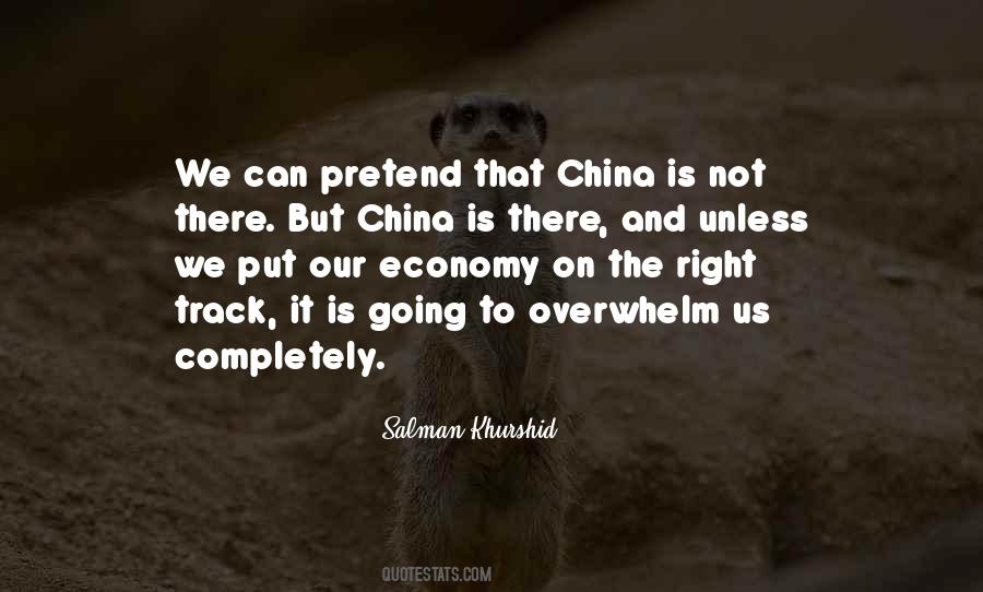 Quotes About China Economy #1543293