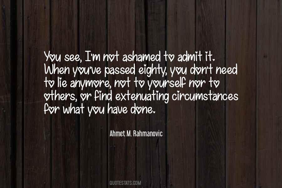 Quotes About Extenuating Circumstances #163088
