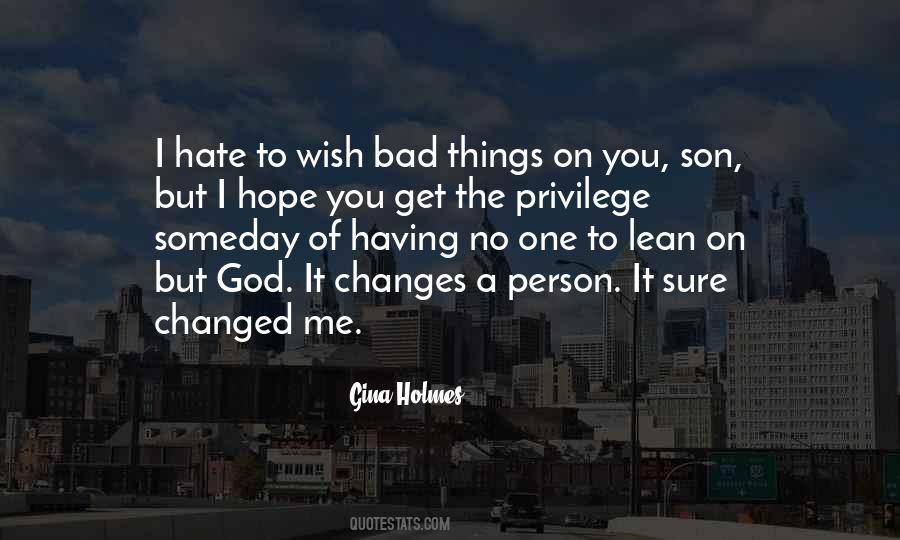 Quotes About Hope To God #167024