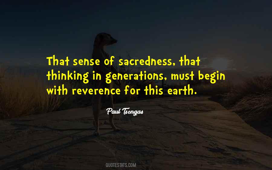 Quotes About Sacredness #1648522