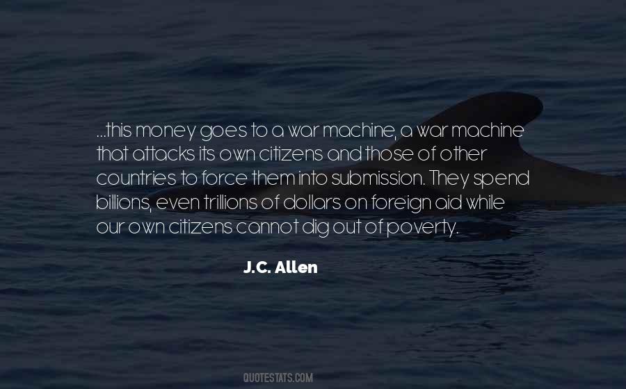 Quotes About War And Money #846644