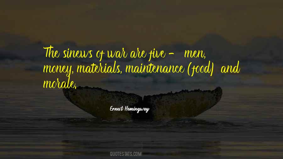 Quotes About War And Money #937127