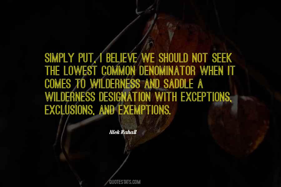 No Designation Quotes #710449