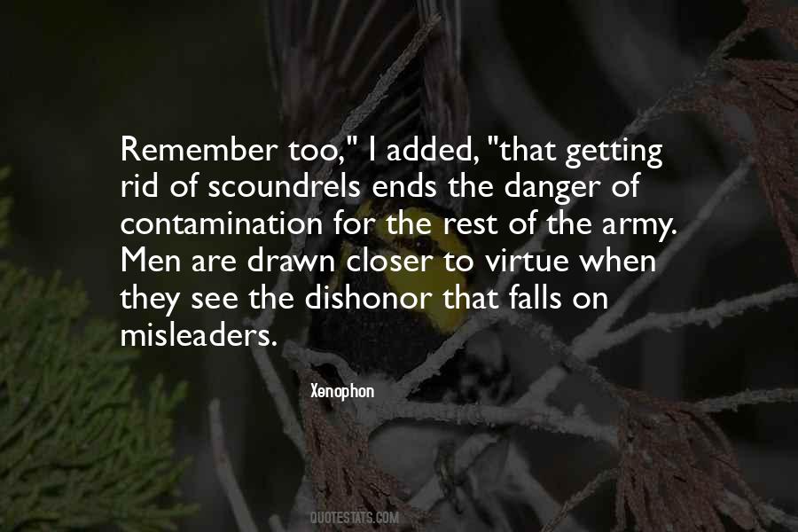 Quotes About Dishonor #1052127