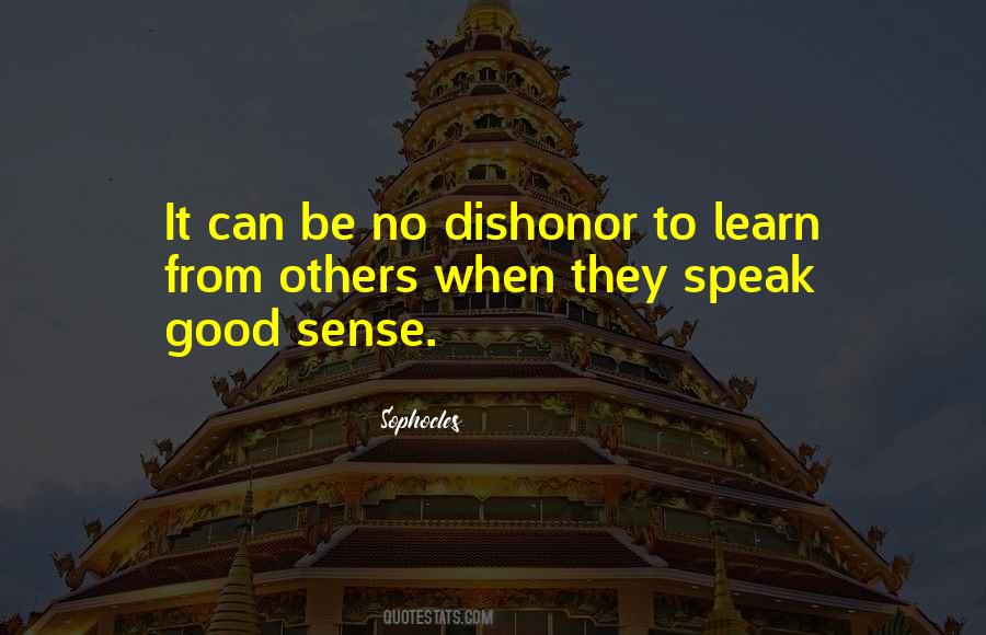 Quotes About Dishonor #1188522