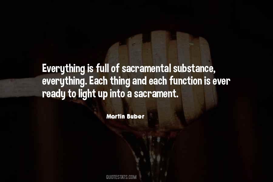 Quotes About Sacramental #1203903