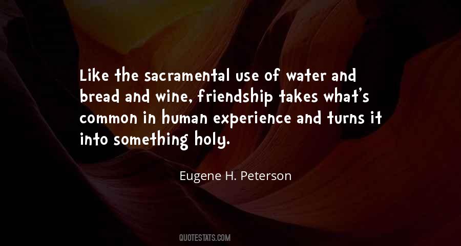 Quotes About Sacramental #1593591