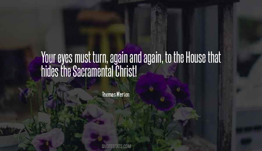 Quotes About Sacramental #987911