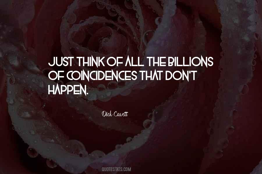 Quotes About Coincidence #136707