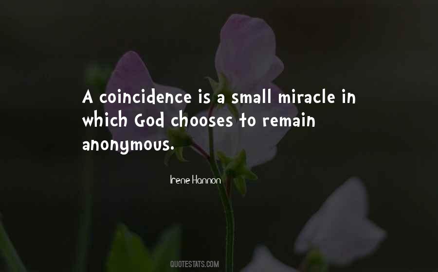 Quotes About Coincidence #220313