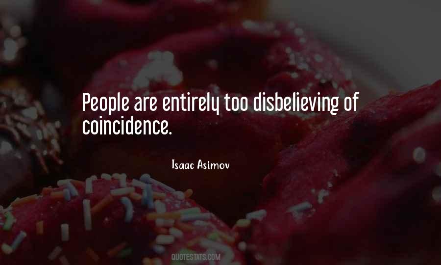 Quotes About Coincidence #233091