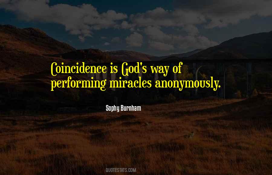 Quotes About Coincidence #25270