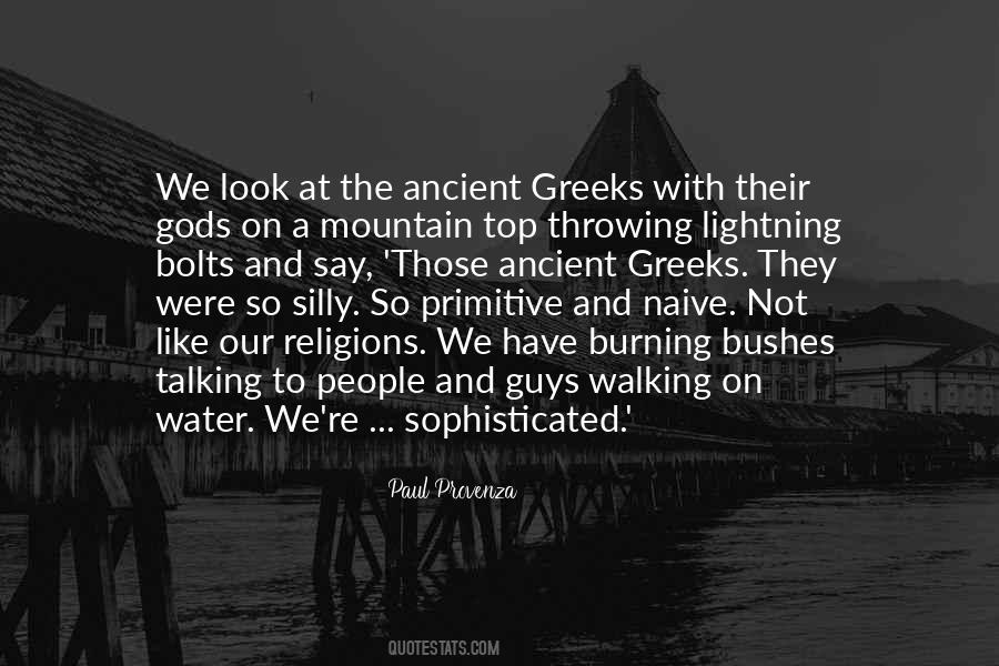 Quotes About Ancient Gods #995893