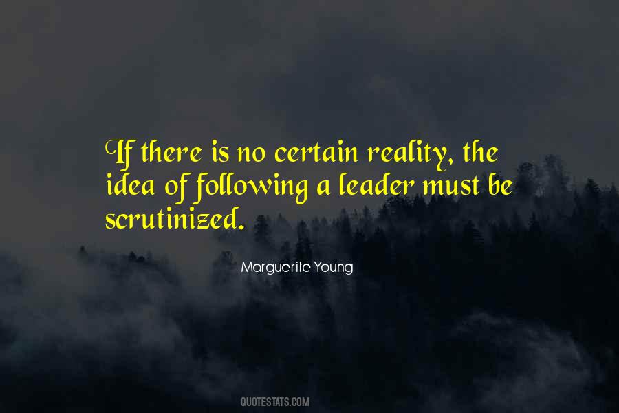 Quotes About Not Following The Leader #1013663