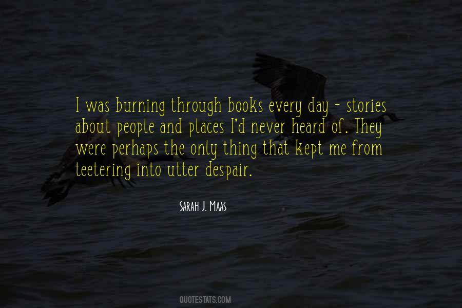 Quotes About Burning Books #515643