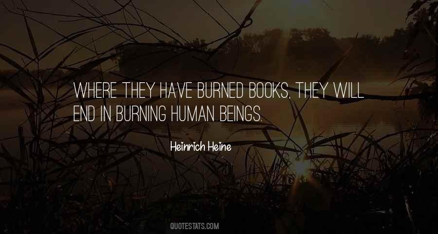 Quotes About Burning Books #868440