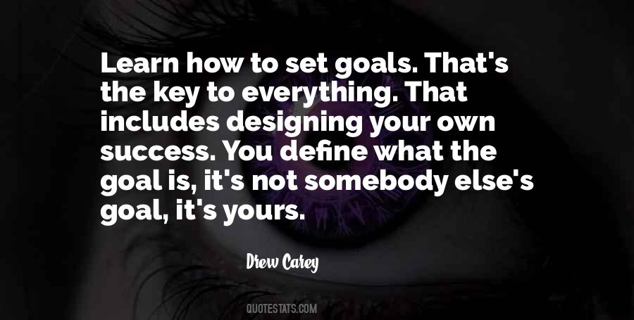 Quotes About Success Goals #13099