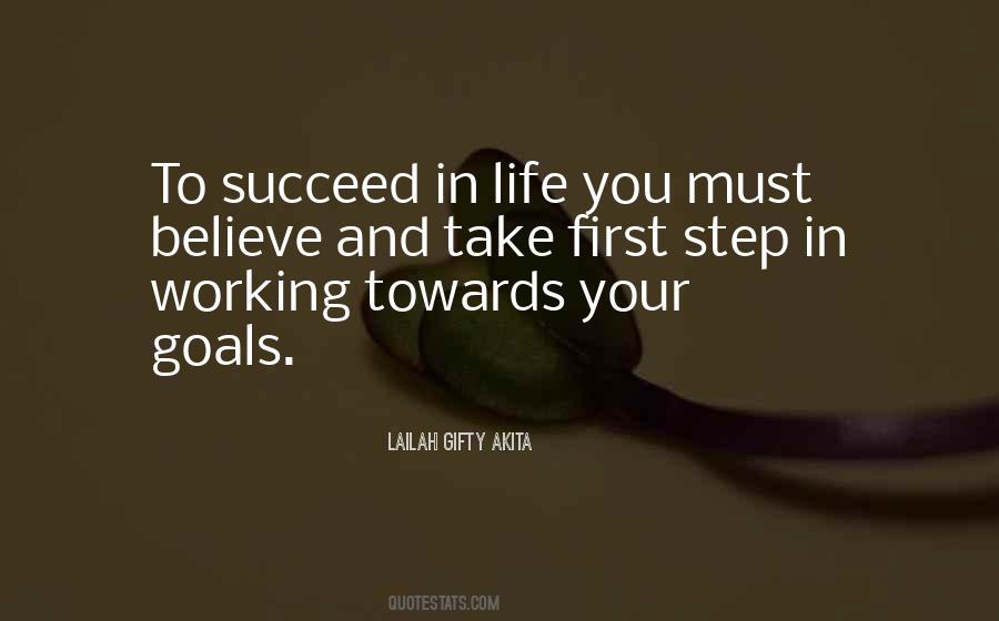 Quotes About Success Goals #273481