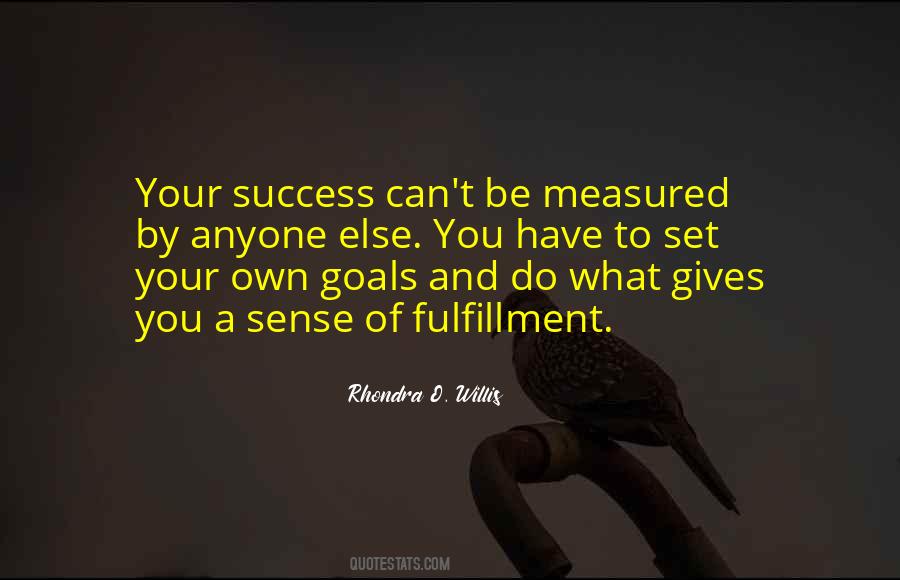 Quotes About Success Goals #402546