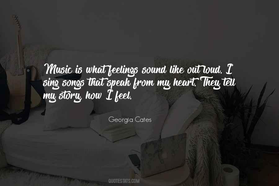 Quotes About Songs And Feelings #1696925