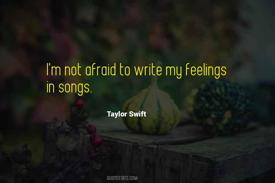 Quotes About Songs And Feelings #1808266