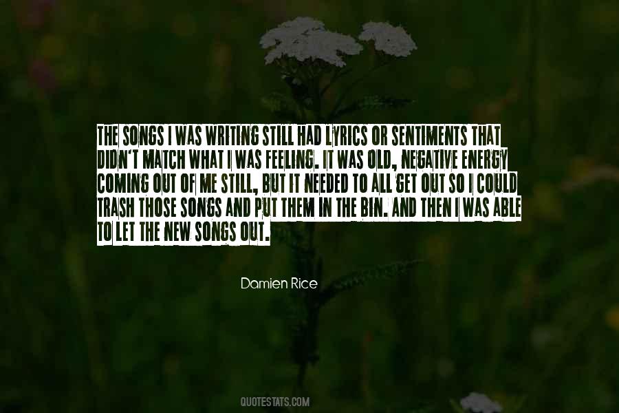 Quotes About Songs And Feelings #592373