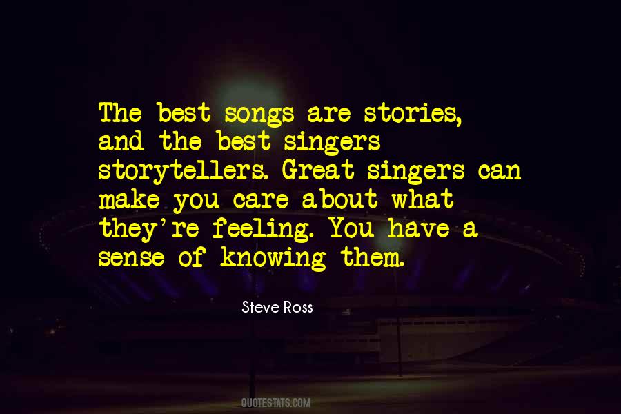 Quotes About Songs And Feelings #851822