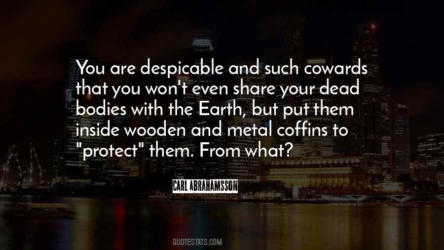 Quotes About Coffins #1508637