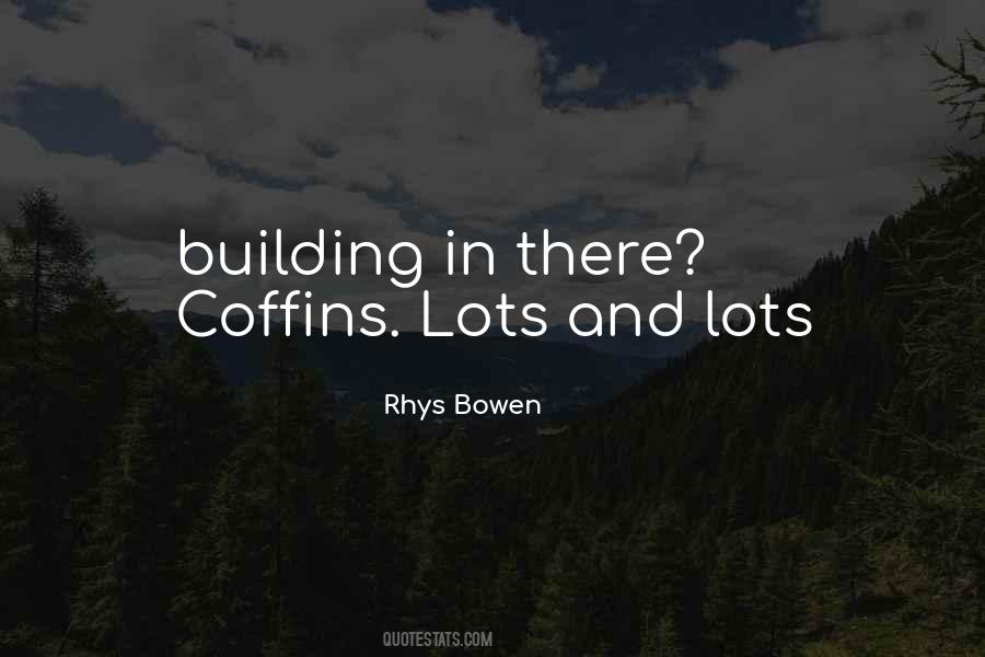 Quotes About Coffins #671695