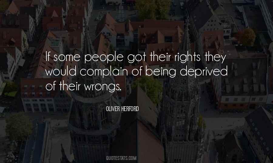 Quotes About Wrongs And Rights #1239026