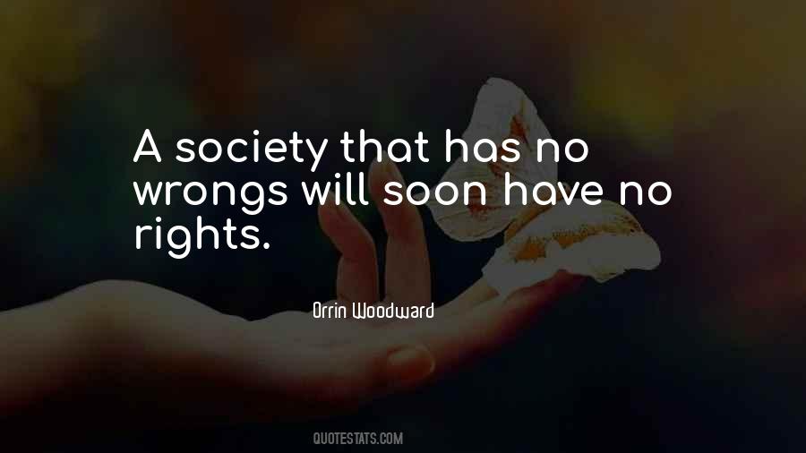 Quotes About Wrongs And Rights #1379450