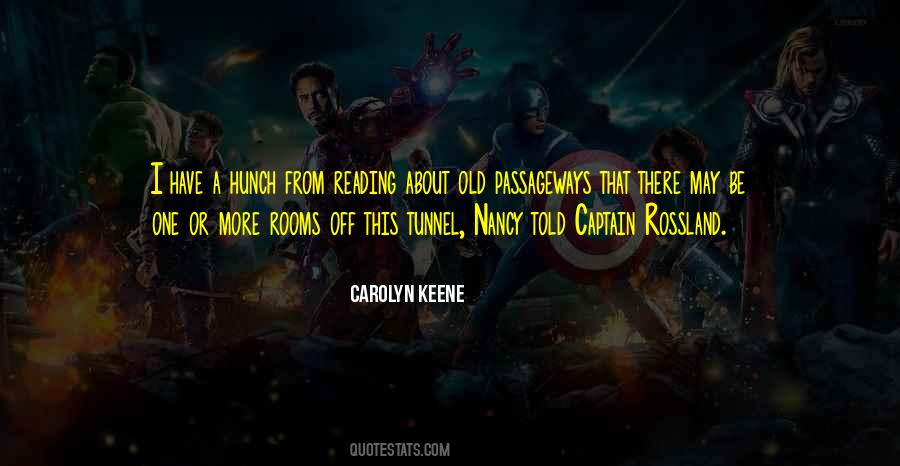 Quotes About Passageways #1478724