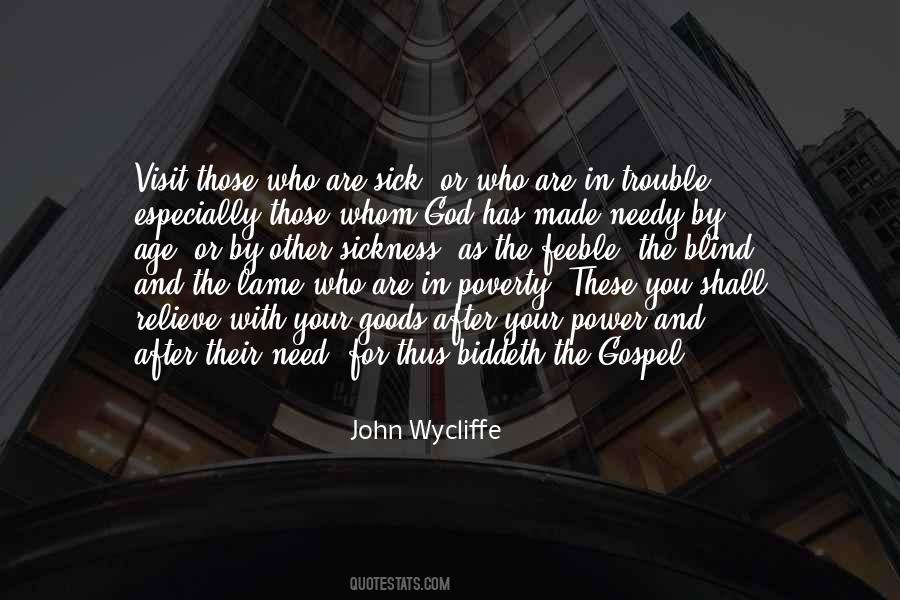 Quotes About Sickness And God #25885