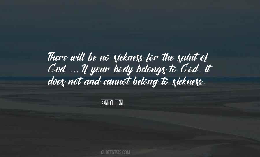Quotes About Sickness And God #747463