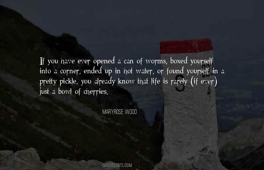 Quotes About Can Of Worms #1232292