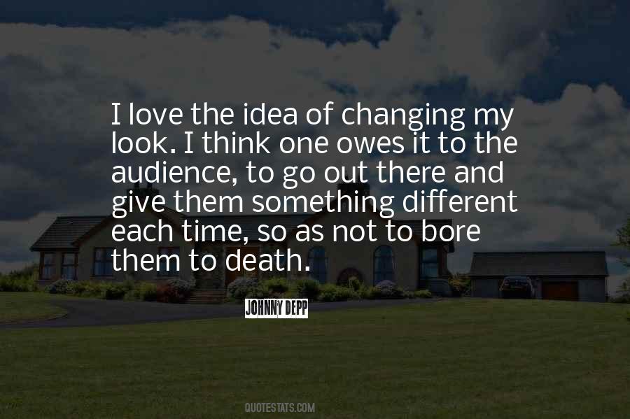 Love Time Death Quotes #585326