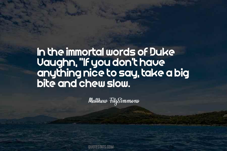 Quotes About If You Have Nothing Nice To Say #49532