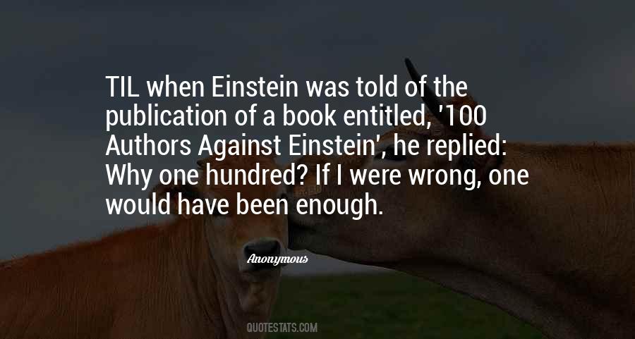 Einstein Book Quotes #974414