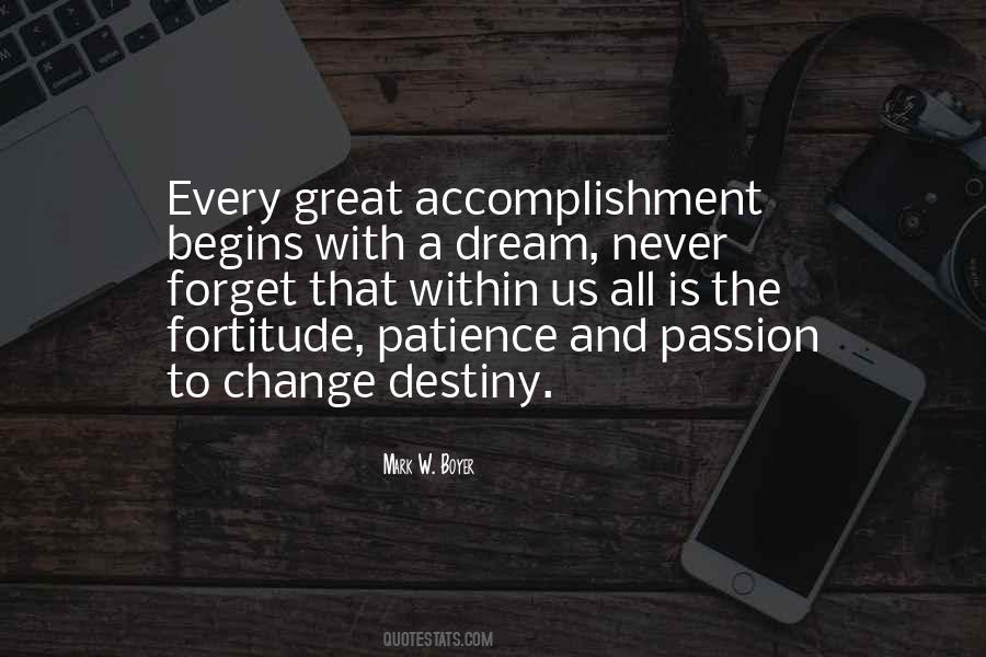 Quotes About Accomplishment #1413738