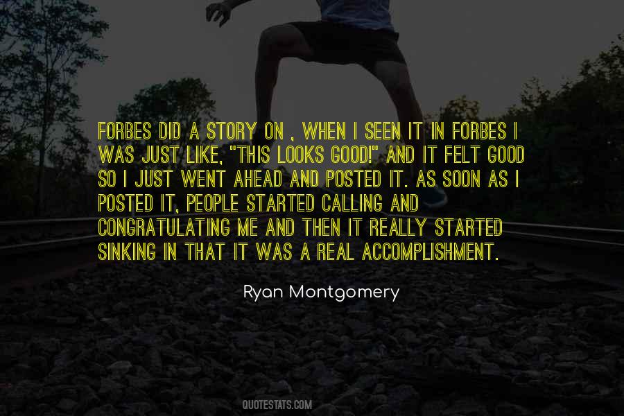 Quotes About Accomplishment #1422047