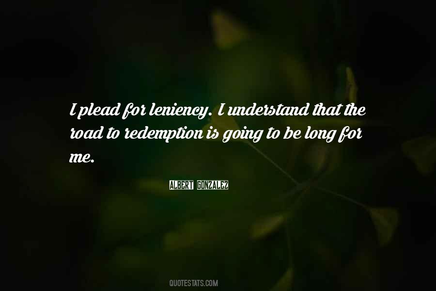 Quotes About Leniency #296011